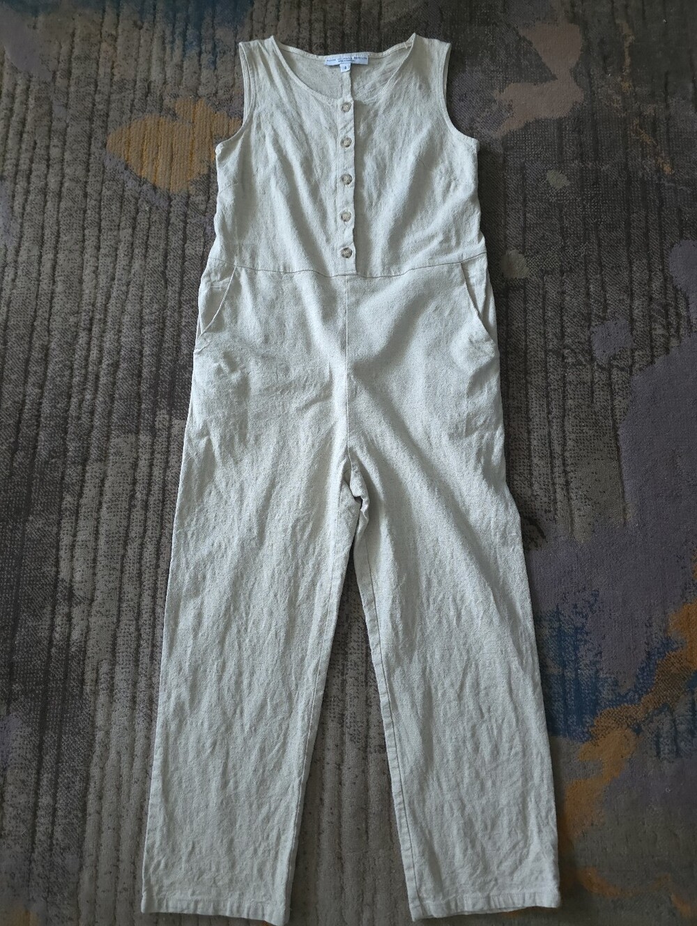 Birds Of North America Tropicbird Linen Blend Jumpsuit